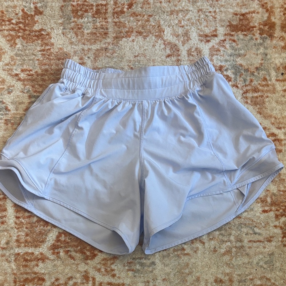 Light Blue Lululemon shorts